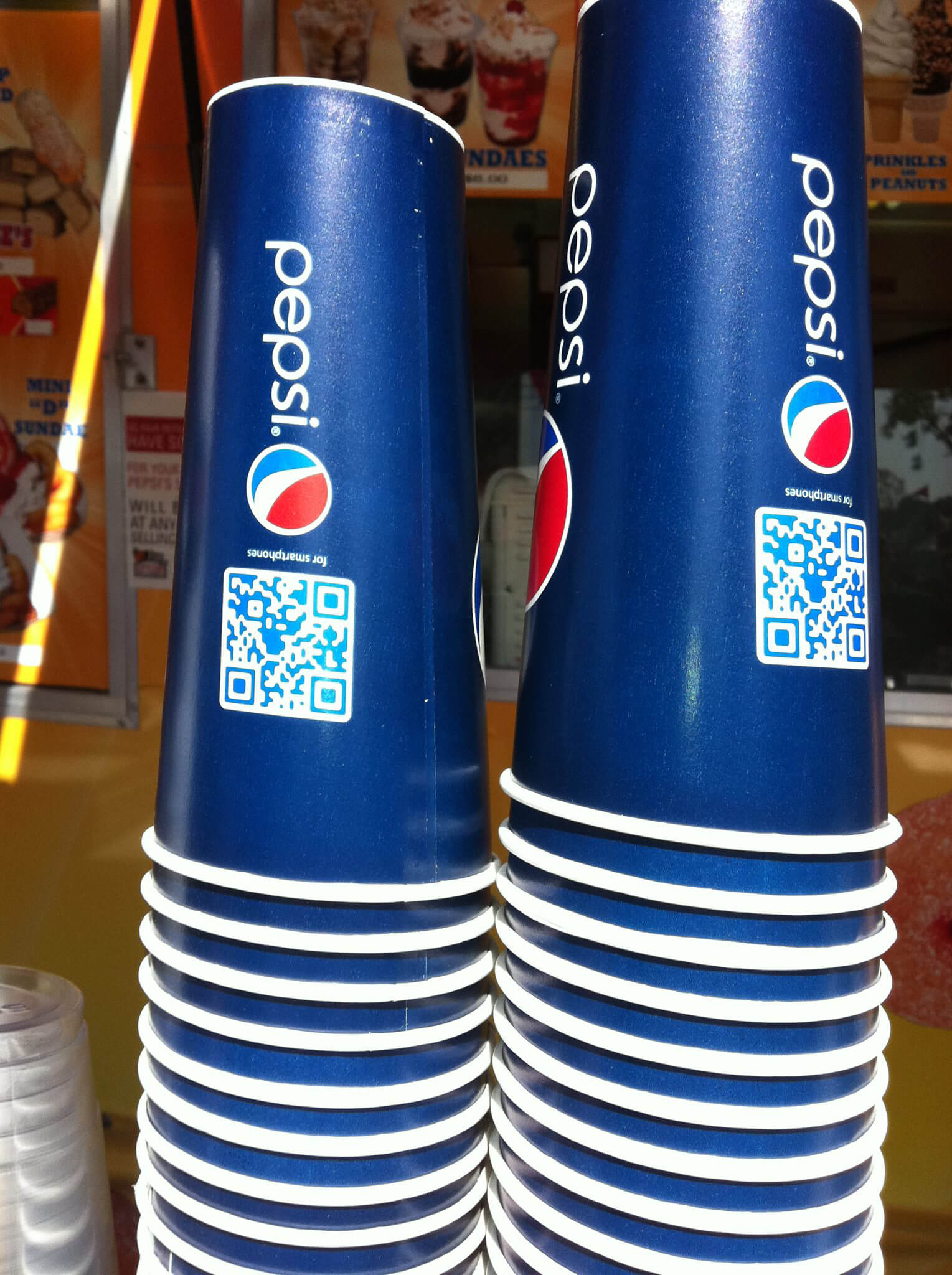 QR Codes Social Hospitality Pepsi Using QR Codes Pepsi