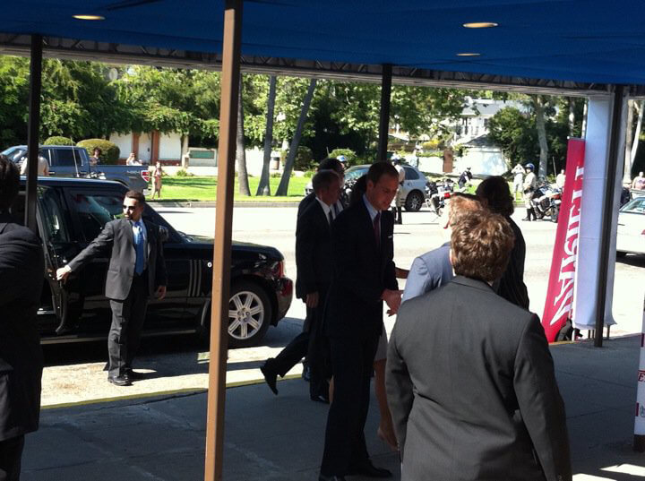 Prince William at Beverly Hilton