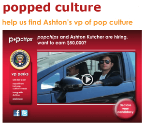 popchips ashton kutcher