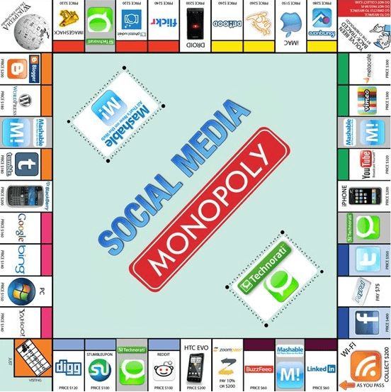 Fãs de Monopoly criam versão de mídias sociais