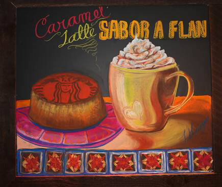 Caramel Flan Latte at Starbucks
