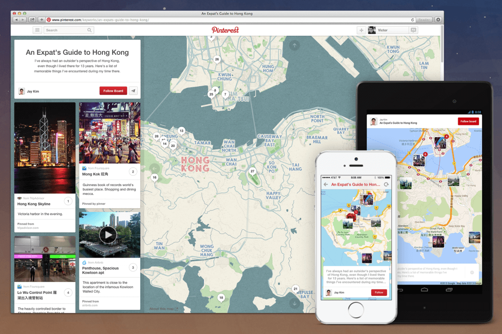 Four Seasons Among First Brands to Launch Pinterest’s Place Pins