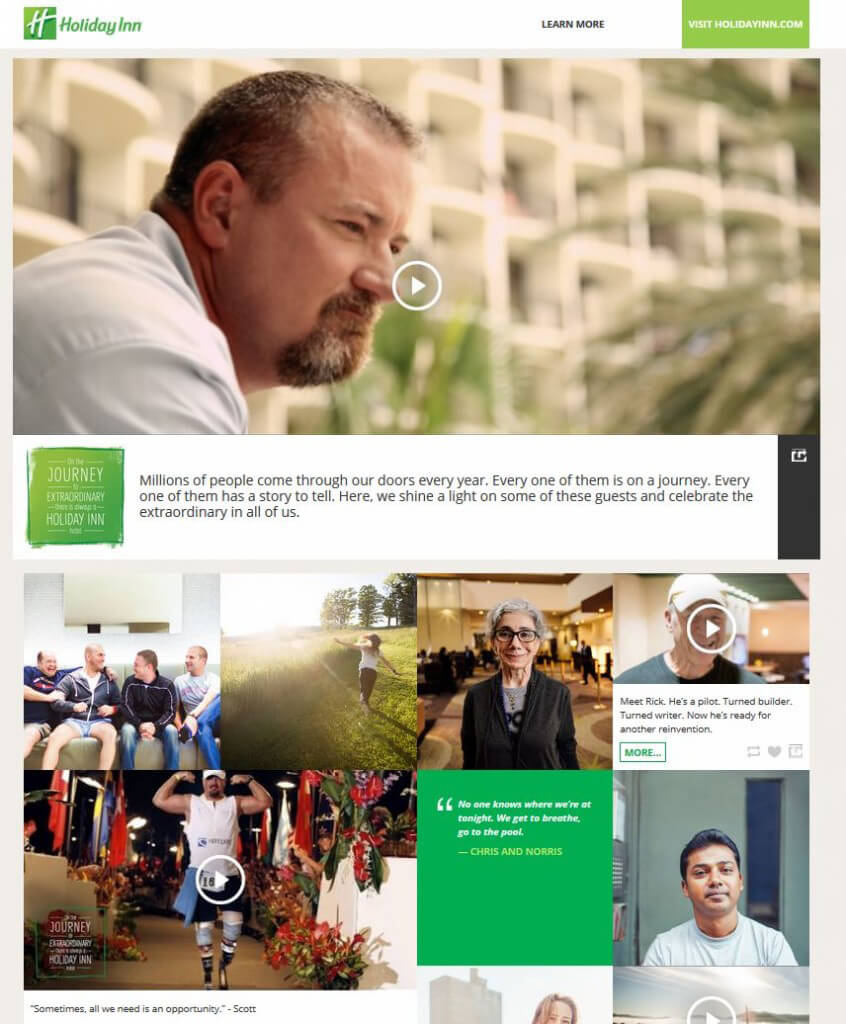Journey to Extraordinary with Holiday Inn’s First Digital Campaign